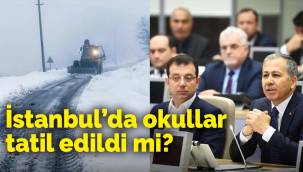 Hava bugün nasıl olacak, Kar yağışı ne zaman başlıyor okullar tatil edildi mi?