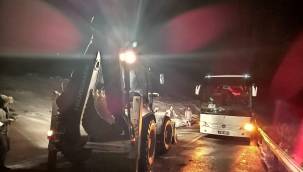 İncesu’da mahsur kalan turist kafilesi kurtarıldı 