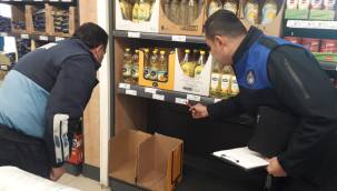 İncesu Zabıtasından yağ denetimi