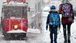 İstanbul'da kar tedbiri... Eğitime 'kar' molası