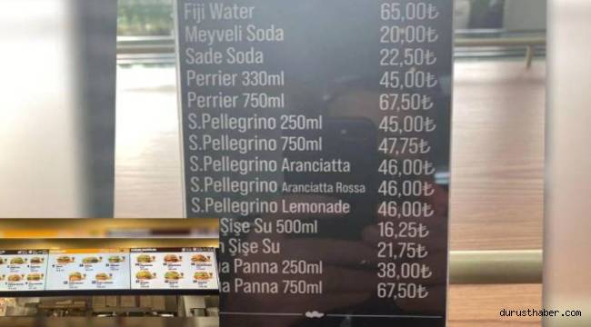 İstanbul Havalimanı’nda fiyatlar uçtu! Su 16, simit 30 TL...