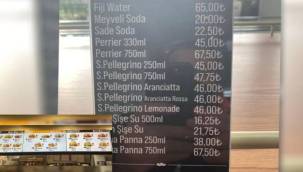 İstanbul Havalimanı’nda fiyatlar uçtu! Su 16, simit 30 TL...