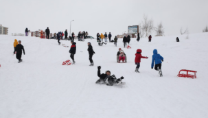 Kar yağdı, Talaslılar beleştepeye koştu
