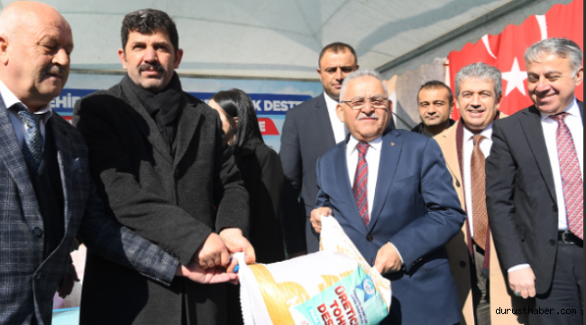 Kayseri Büyükşehir Belediyesi'nden çiftçiye 2,5 Milyonluk destek
