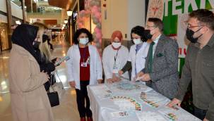 Kayseri'de Obeziteye dikkat stantı kuruldu