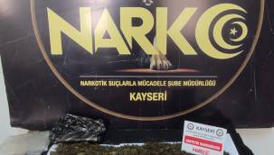 Kayseri'de uyuşturucu madde operasyonu: 2 gözaltı 