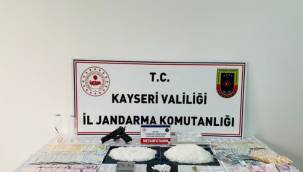 Kayseri’de uyuşturucu ve silah operasyonu: 4 gözaltı