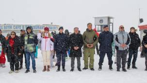 Kayseri Erciyes Hacılar'da 'Çanakkale' merasimi