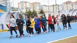 Kayserili sporcular altın madalyaya koştu