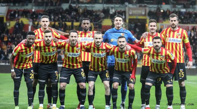 Kayserispor 38 puana demir attı