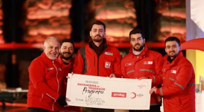 Kızılay'a rekor bağış