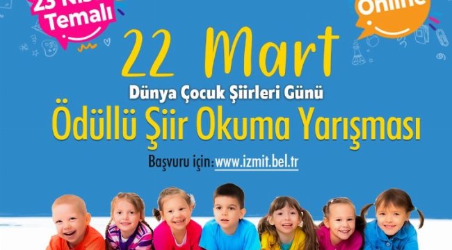 Kocaeli İzmit Belediyesi, ödüllü şiir okuma yarışması düzenleyecek