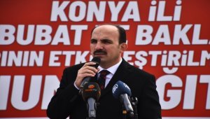 Konya'da yürütülen projeyle çiftçiye arpa, mercimek ve nohut tohumu dağıtıldı