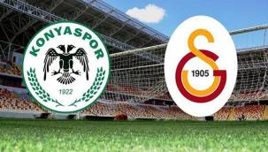 Konyaspor ve Galatasaray'ın ilk 11'leri belli oldu