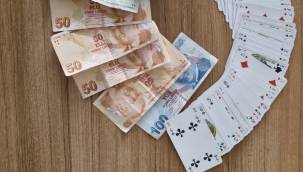 Kumar baskınında 18 bin 190 lira para cezası uygulandı