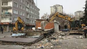 Melikgazi'de yıkım sonrası tarihi ve sosyal alan ortaya çıktı