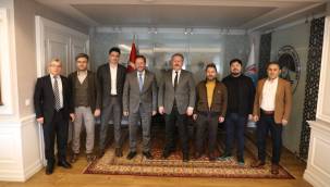 MÜSİAD Kayseri'den Başkan Palancıoğlu'na ziyaret