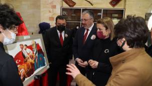 Nevşehir'de İstiklal Marşı kutlaması