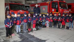 Nevşehir itfaiyesinden miniklere eğitim