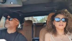 Özcan Deniz'den sevgilisi Samar Dadgar'a hediye