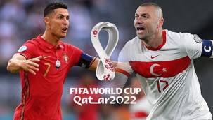 Portekiz-Türkiye maçı ilk 11'leri belli oldu