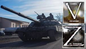 Rus tanklarındaki gizemli işaretlerin anlamı ortaya çıktı