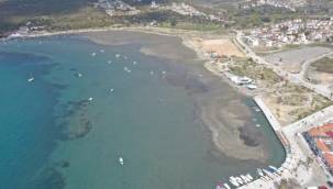 Seferihisar’da deniz 30 metre çekildi! Vatandaşlar tedirgin