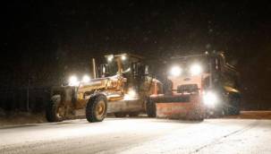 Şehir uykuda Bursa İnegöl Belediyesi sahada