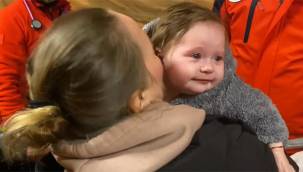 Sınırda UMKE ekipleri devrede... 7 aylık Asia bebek ve annesinin yardımına koştular