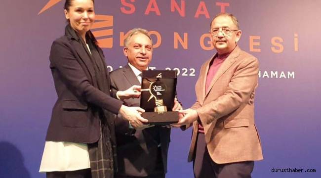 Talas Belediyesi’ne Geleneksel Sanatlara Katkı Ödülü