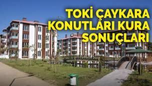 TOKİ Trabzon Çaykara Kura Sonuçları isim listesi açıklandı