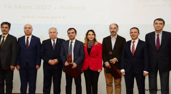 TÜBA’dan ERÜ’ye ödül