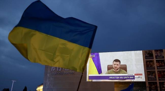 Zelenskiy, İsrailli milletvekillerinden "Yahudileri korumak için" askeri destek istedi