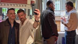Antonio Banderas ile Kerem Bürsin tekrar buluştu, sosyal medyada beğeni yağdı