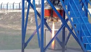 'Ay Görevi'nde kullanılacak Milli Hibrit İtki Sistemi'nde ateşleme testi başarıyla yapıldı