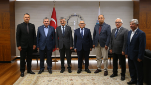 Başkan Büyükkılıç'a İstişare Ziyaretleri Sürüyor