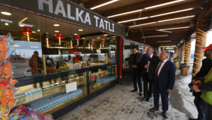 Başkan Büyükkılıç, kapı kapı esnaf ziyaretlerini sürdürüyor