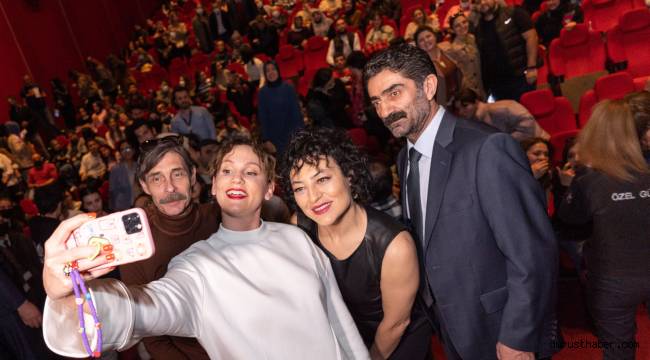 ‘Bergen’ filmi ve ekibi Ankaralılar la buluştu