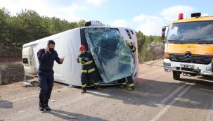 Cezaevi nakil aracı kaza yaptı: 6 yaralı