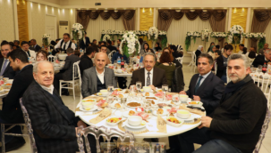 Kayseri'de çalışan Gazeteciler İftarda bir araya geldi