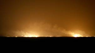 Kayseri'deki Sultan Sazlığı Milli Parkı'nda yangın çıktı