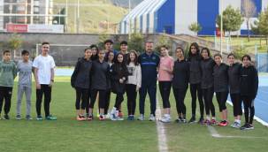 Kayserili atletler Sivas'ta yapılacak yarışlara hazırlanıyor