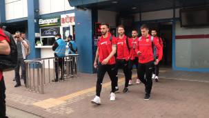 Kayserispor kafilesi kupa maçı için Trabzon’da 