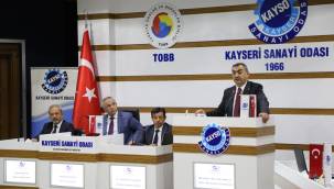 KAYSO Başkanı Büyüksimitci: Hammadde ve lojistik sorunu sanayiciyi zorlamaya devam ediyor.