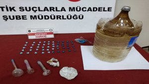 Kırıkkale'de uyuşturucu ticareti yaptığı iddia edilen şüpheli tutuklandı