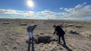 Konya'da eski göl yatağında 600 sığ obruk tespit edildi
