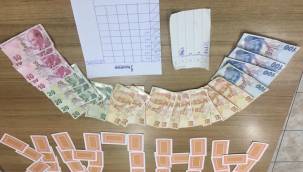 Kumar baskınında 30 bin 923 lira para cezası uygulandı