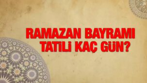 Ramazan Bayramı tatili 9 gün mü? Bayram tatili ne zaman, 9 gün mü? Ramazan Bayramı tatili kaç gün oldu, birleşecek mi? İşte Ramazan Bayramı tatili tarih ve günleri