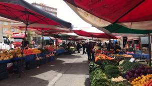 Semt pazarında güncel sebze ve meyve fiyatları | 07.04.2022