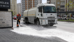 Talas'ı Bayrama köpüklü suyla yıkayarak hazırladılar